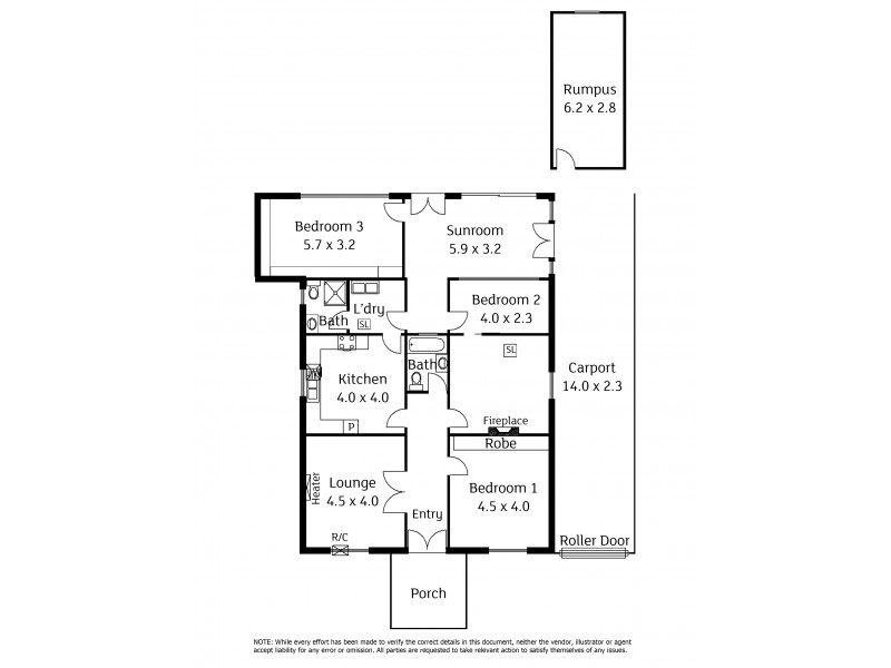 12 Findon Road, Woodville West SA 5011 Floorplan
