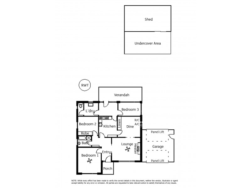 117 Fletcher Road, Peterhead SA 5016 Floorplan