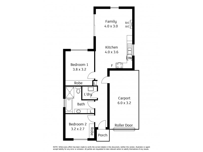 8/39-43 The Avenue, Athol Park SA 5012 Floorplan