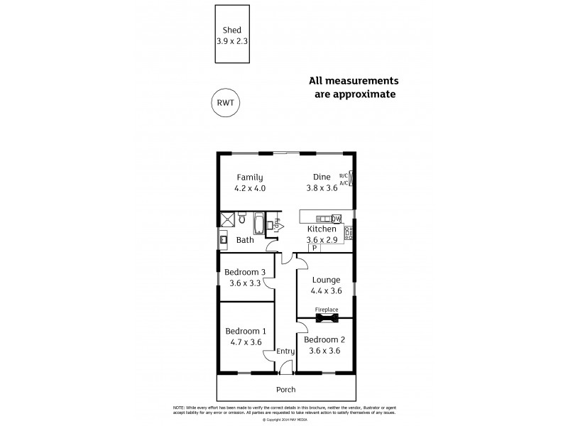 31 Tewkesbury Street, Cheltenham SA 5014 Floorplan