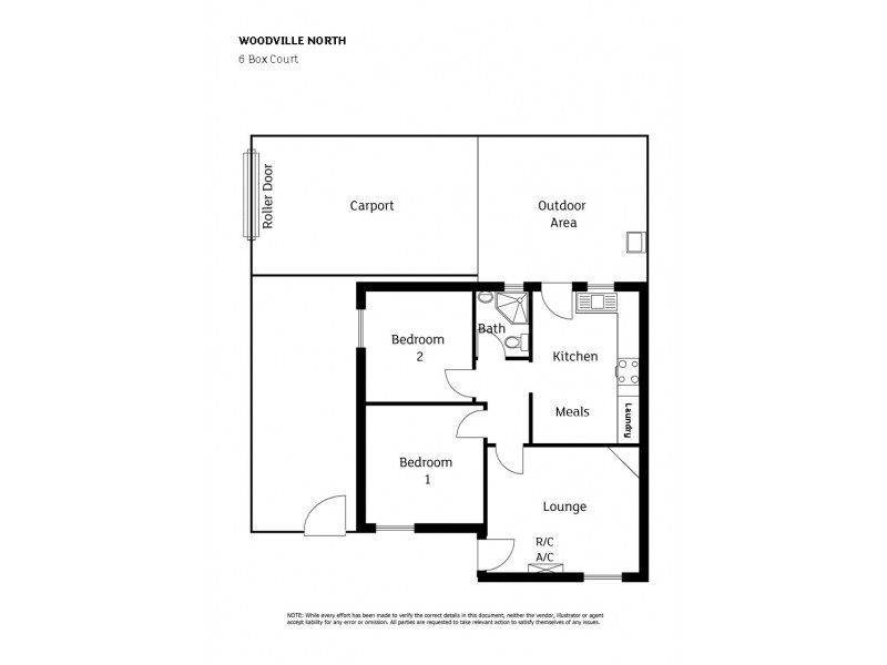 6 Box Court, Woodville North SA 5012 Floorplan