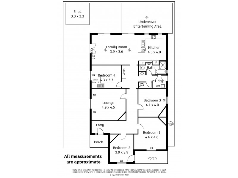 66 Princes Street, Croydon SA 5008 Floorplan
