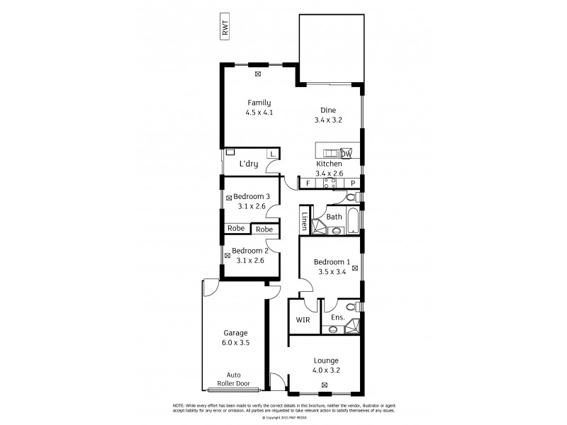 38A Belgrave Avenue, Flinders Park SA 5025 Floorplan