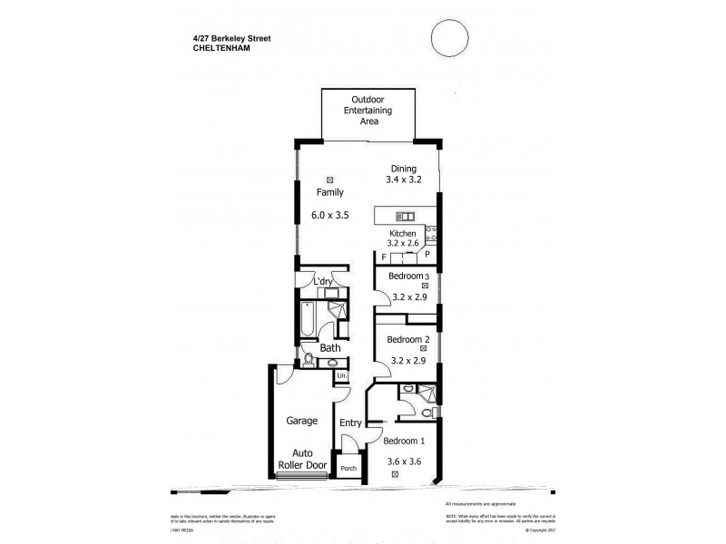 4/27 Berkeley Street, Cheltenham SA 5014 Floorplan