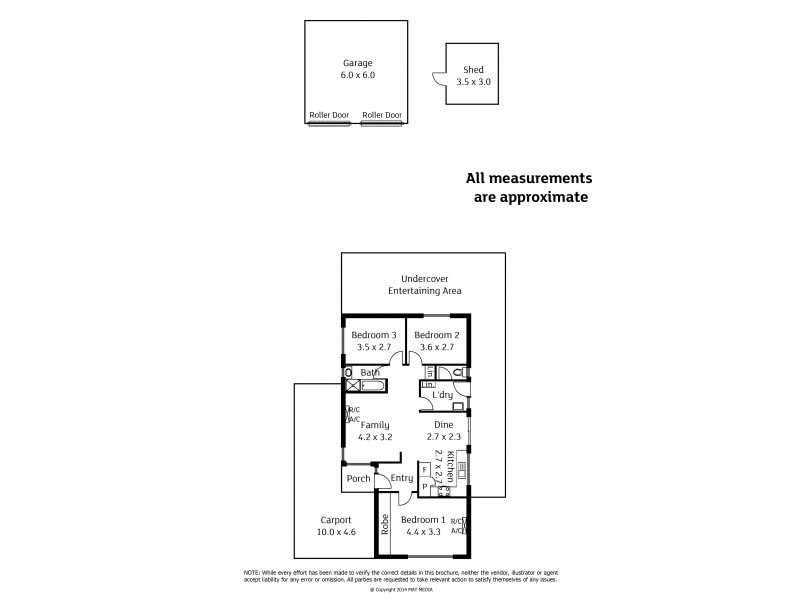 12 Berkeley Street, Cheltenham SA 5014 Floorplan