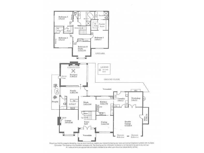 12 Farming Crescent, Hallett Cove SA 5158 Floorplan