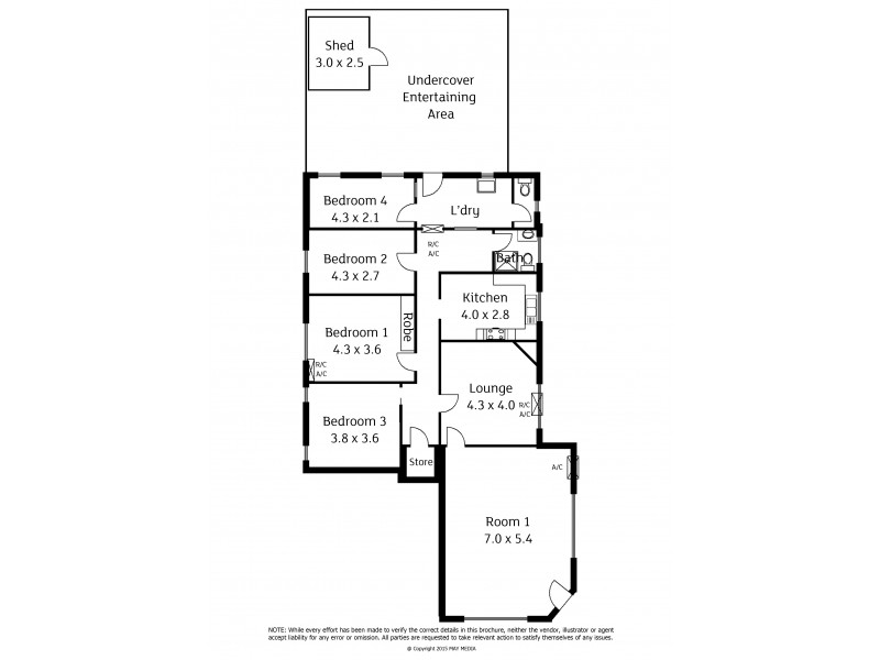 2/75 Addison Road, Pennington SA 5013 Floorplan