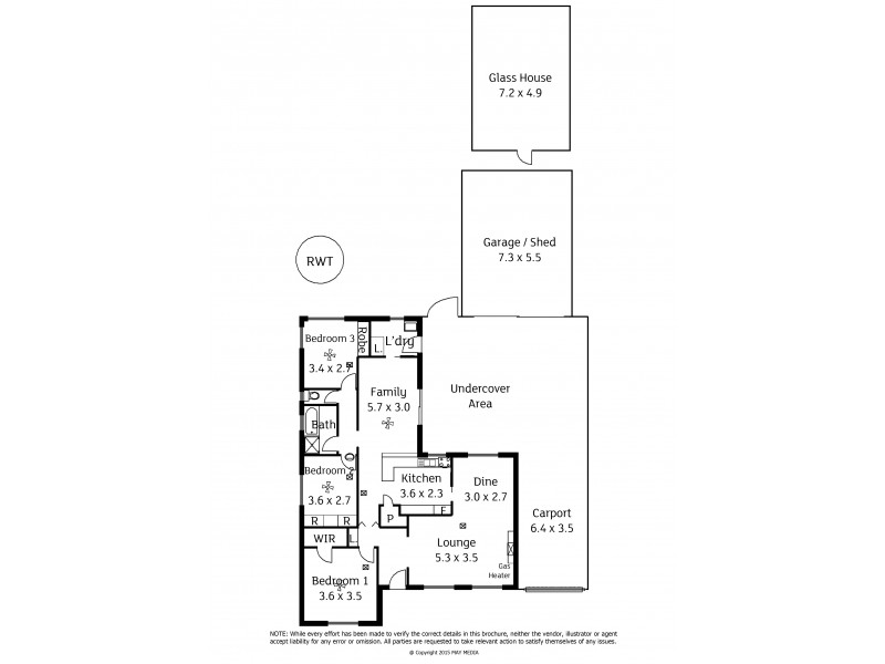 1A Stonehaven Street, Pennington SA 5013 Floorplan