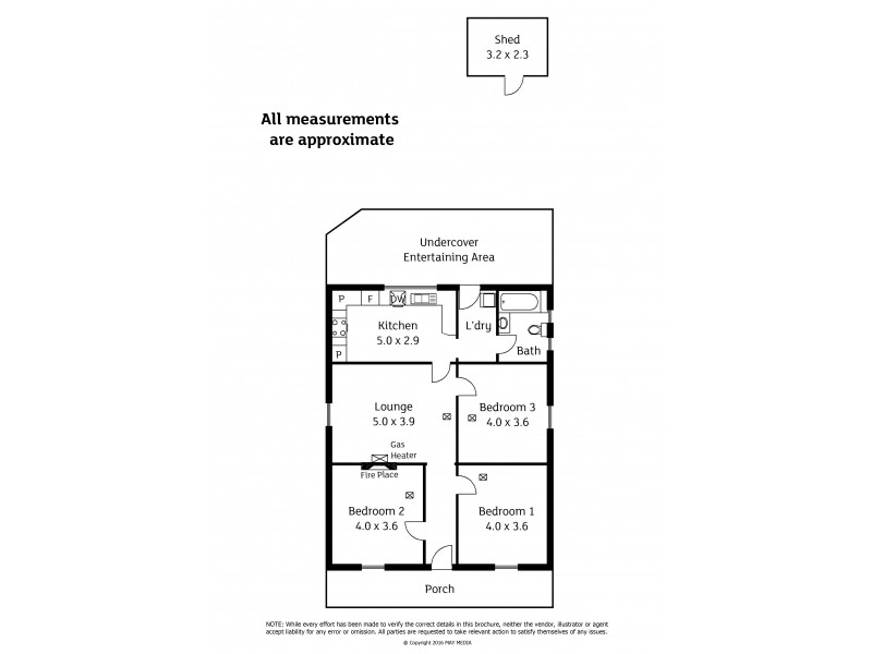 91 Fletcher Road, Peterhead SA 5016 Floorplan