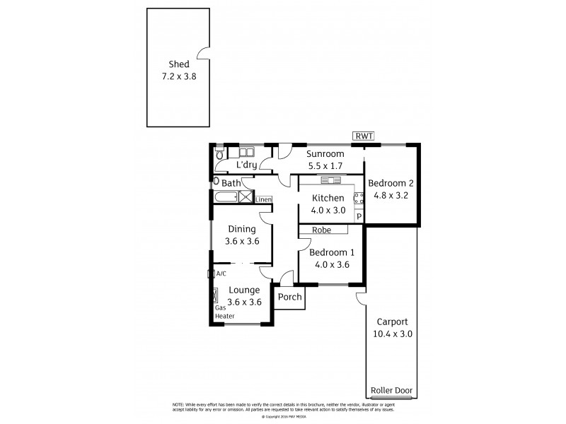 7 Minns Street West, Seaton SA 5023 Floorplan