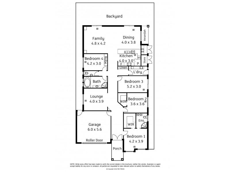 8 Freycinet Street, Mawson Lakes SA 5095 Floorplan