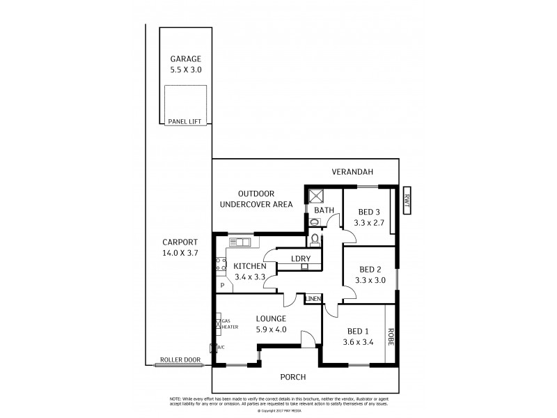 68 Whysall Road, Greenacres SA 5086 Floorplan