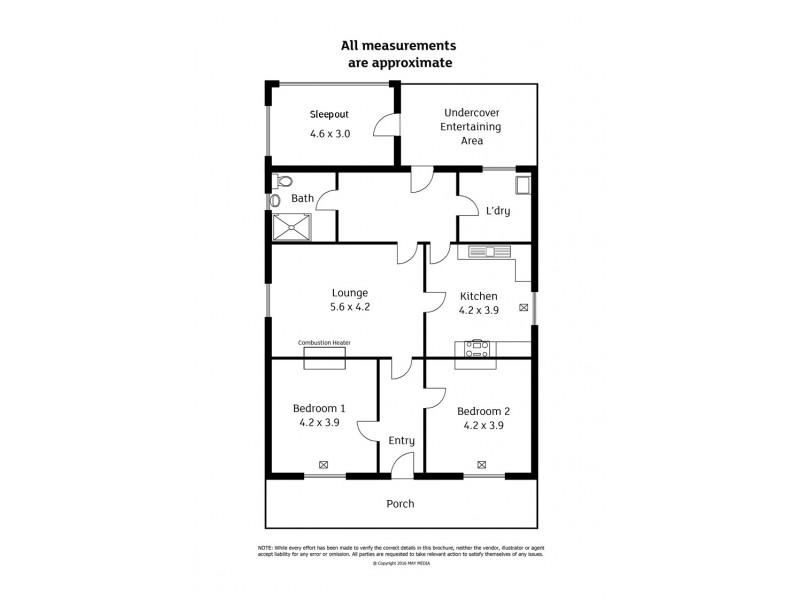14 Myponga Terrace, Kilkenny SA 5009 Floorplan