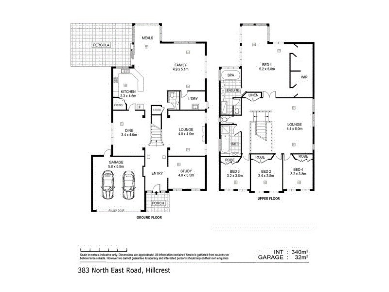 383 North East Road, Hillcrest SA 5086 Floorplan