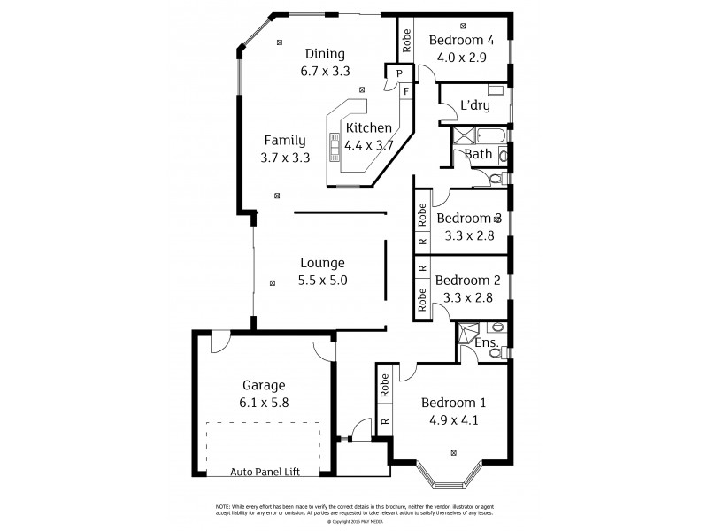 43 Duthie Street, Ferryden Park SA 5010 Floorplan