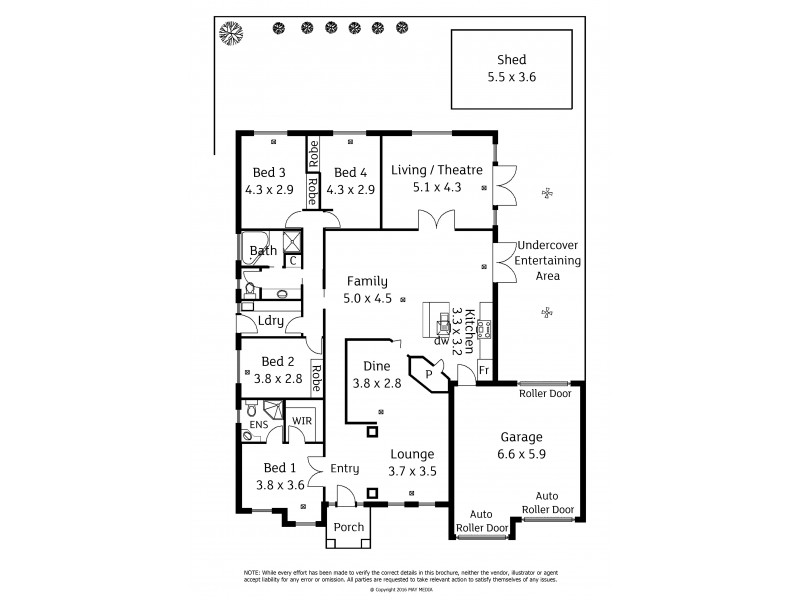 22 Kurrajong Avenue, Athelstone SA 5076 Floorplan
