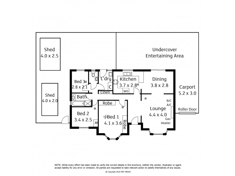 48 Reynell Street, Kilkenny SA 5009 Floorplan