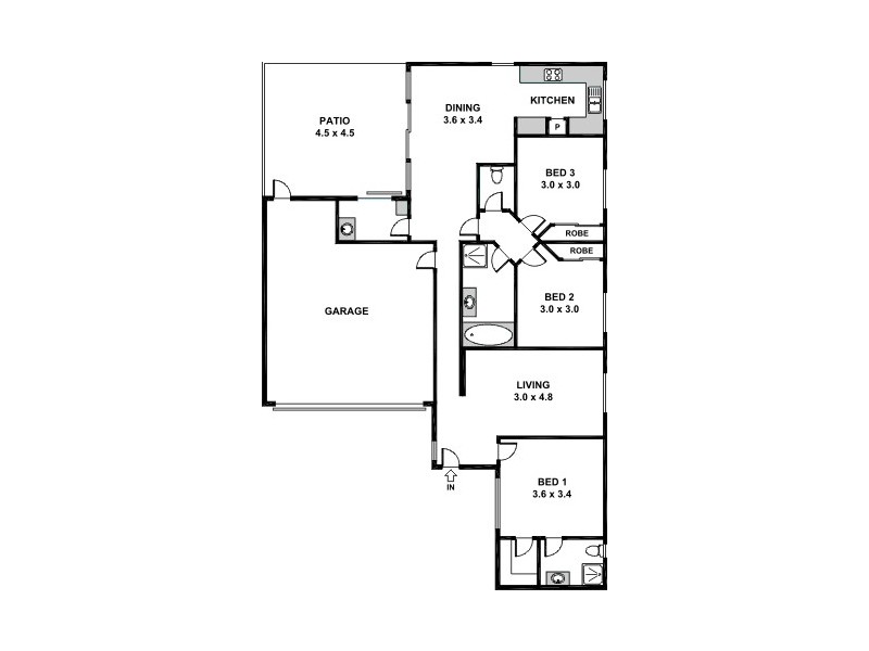 153C Fitzroy Road, Rivervale WA 6103 Floorplan