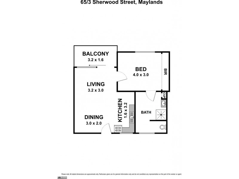 65/3 Sherwood Street, Maylands WA 6051 Floorplan