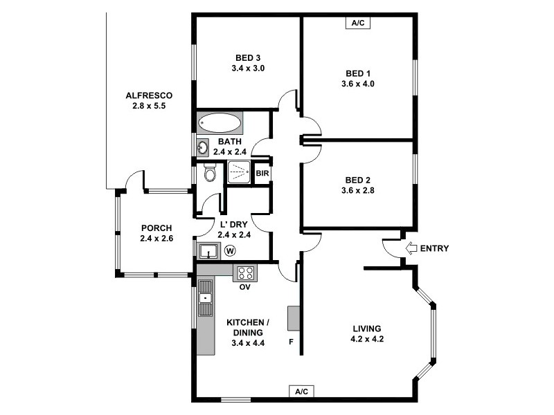 465 Abernethy Road, Cloverdale WA 6105 Floorplan