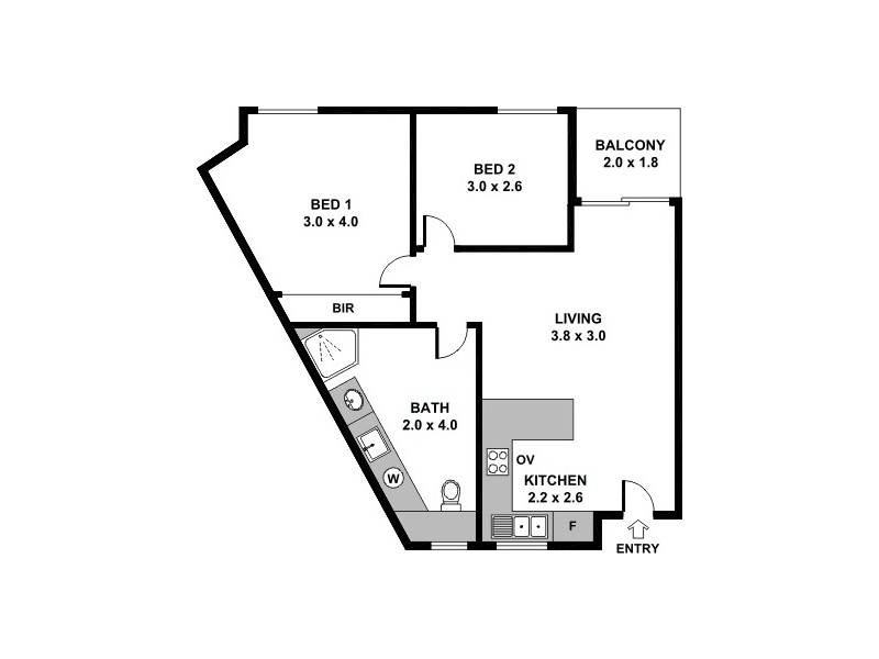 205/54 Nannine Place, Rivervale WA 6103 Floorplan