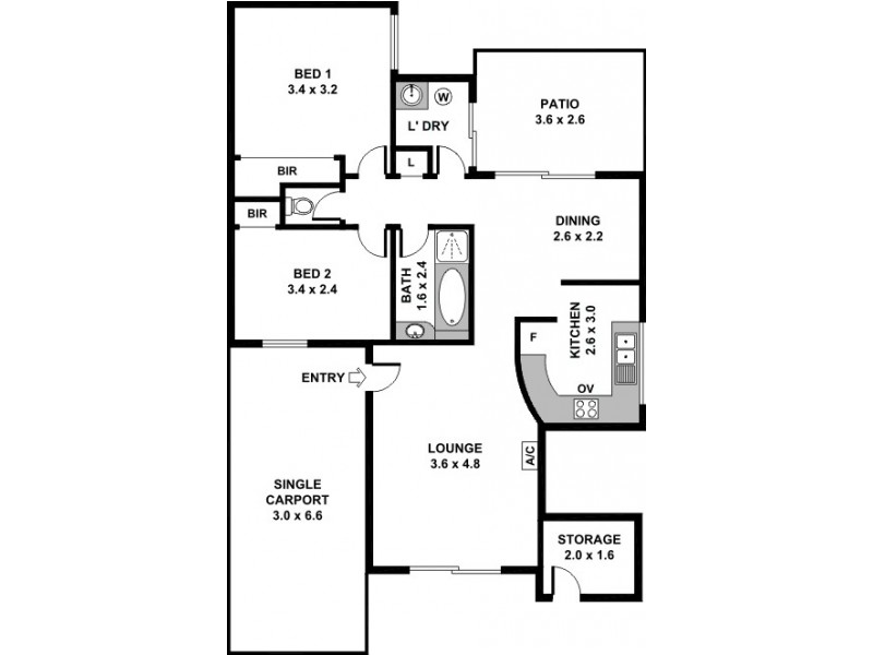 4/64 Federal Street, Tuart Hill WA 6060 Floorplan