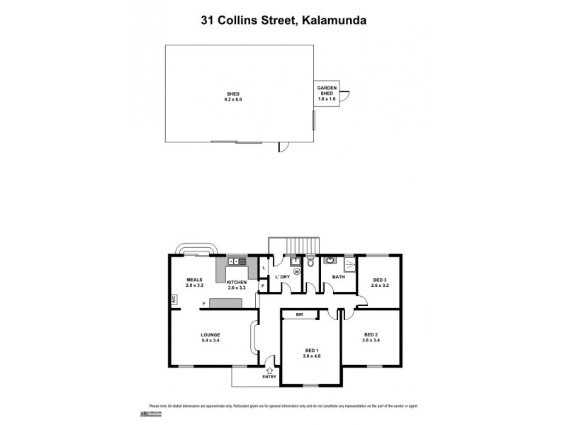 31 Collins road, Kalamunda WA 6076 Floorplan