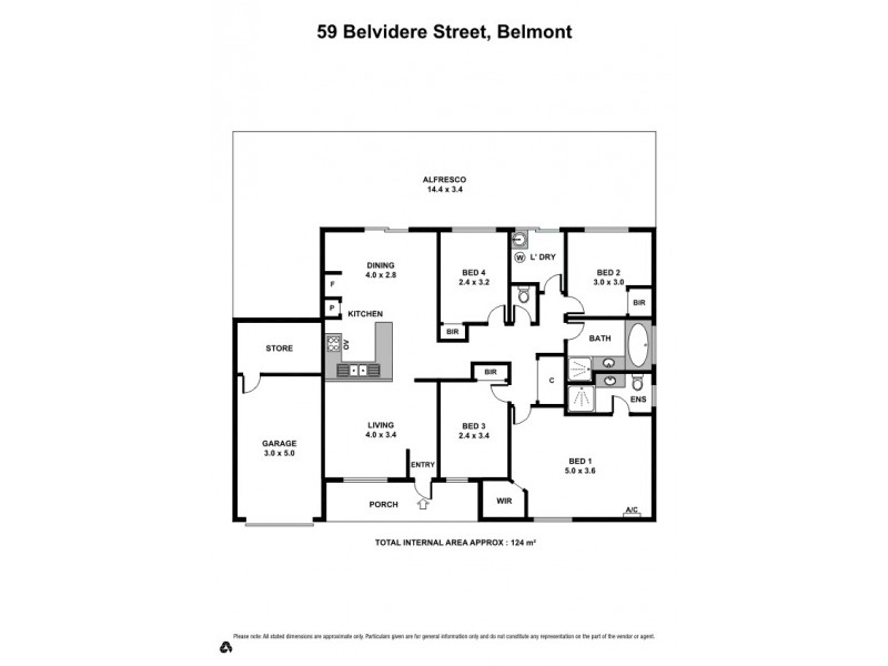 59 Belvidere Street, Belmont WA 6104 Floorplan
