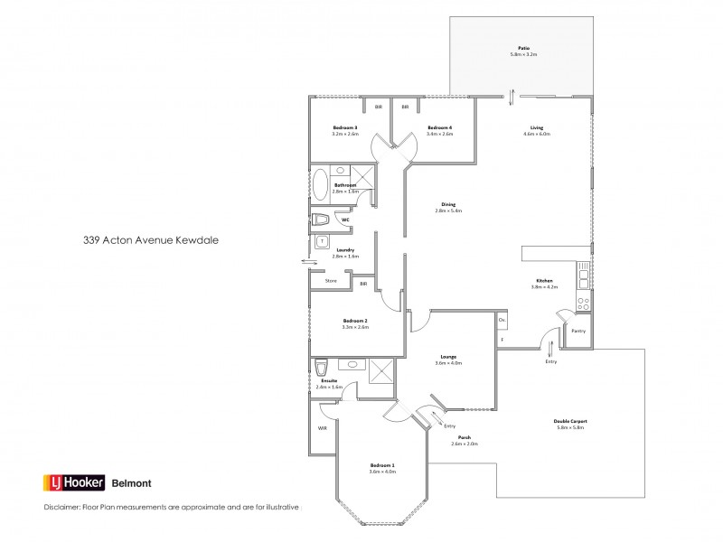 339 Acton Avenue, Kewdale WA 6105 Floorplan