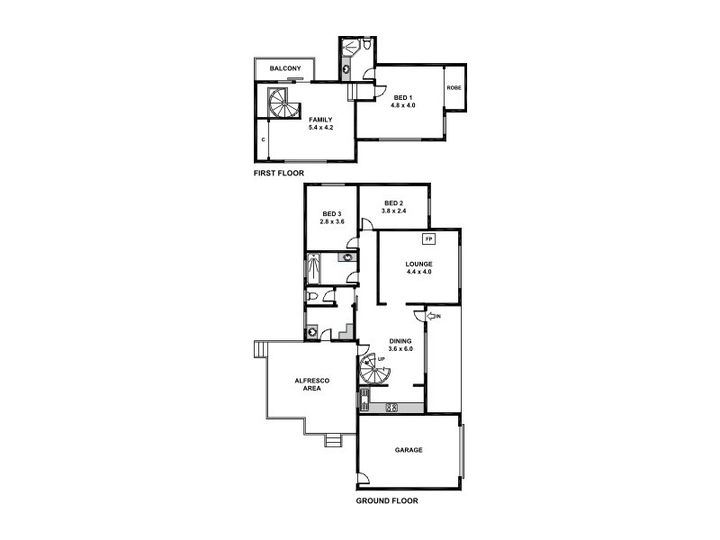64 Alfred Road, Claremont WA 6010 Floorplan
