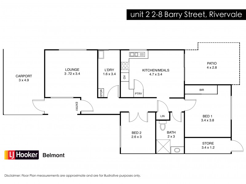 7/2-8 Barry Street, Rivervale WA 6103 Floorplan