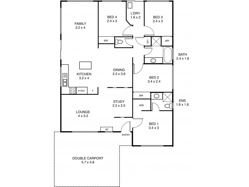 8 Harriet Place, Cloverdale WA 6105 Floorplan