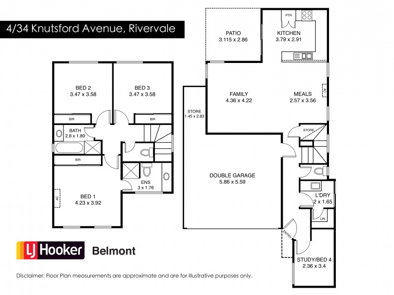 4/34 Knutsford Avenue, Rivervale WA 6103 Floorplan