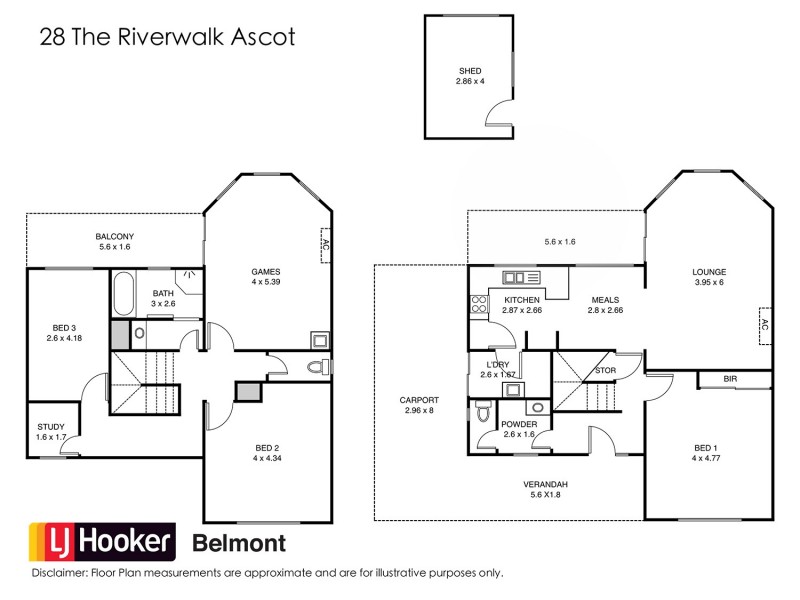 28 The Riverwalk, Ascot WA 6104 Floorplan