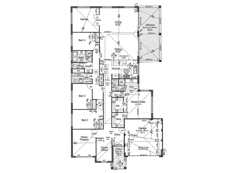 23 Newbridge Street, Meadow Springs WA 6210 Floorplan