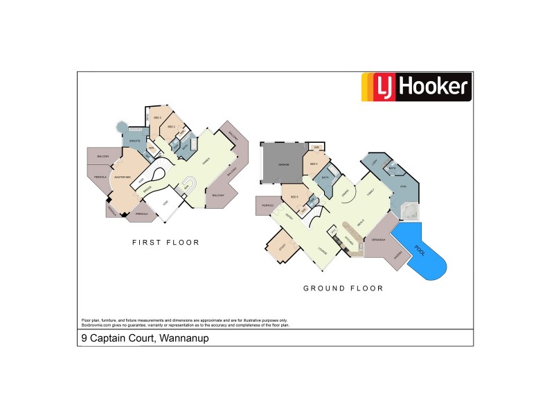 9 Captain Court, Wannanup WA 6210 Floorplan