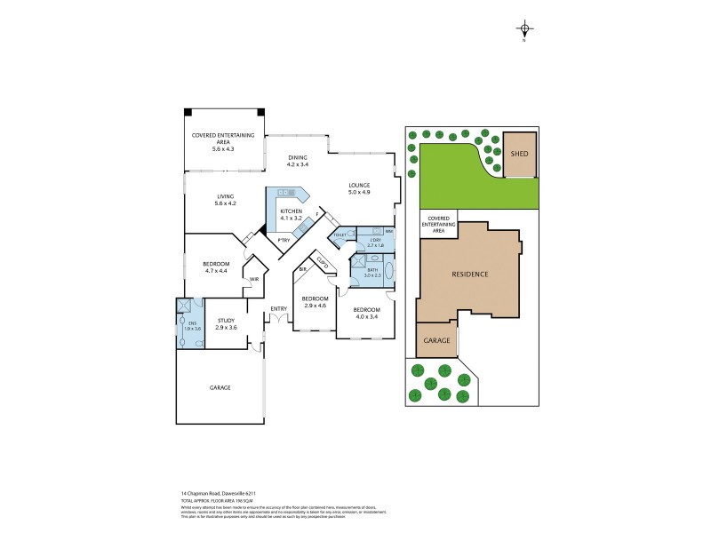 14 Chapman Road, Dawesville WA 6211 Floorplan