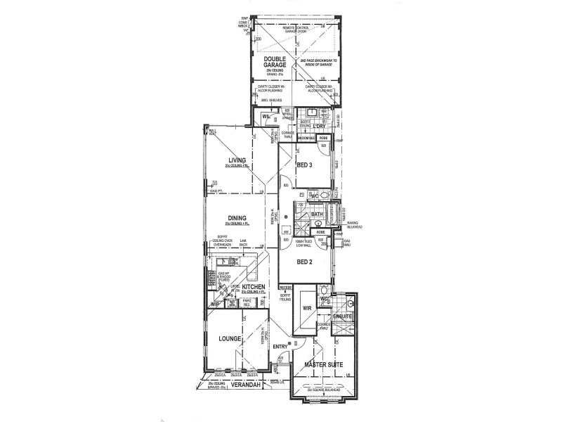 18 Still Meadow Turn, Meadow Springs WA 6210 Floorplan