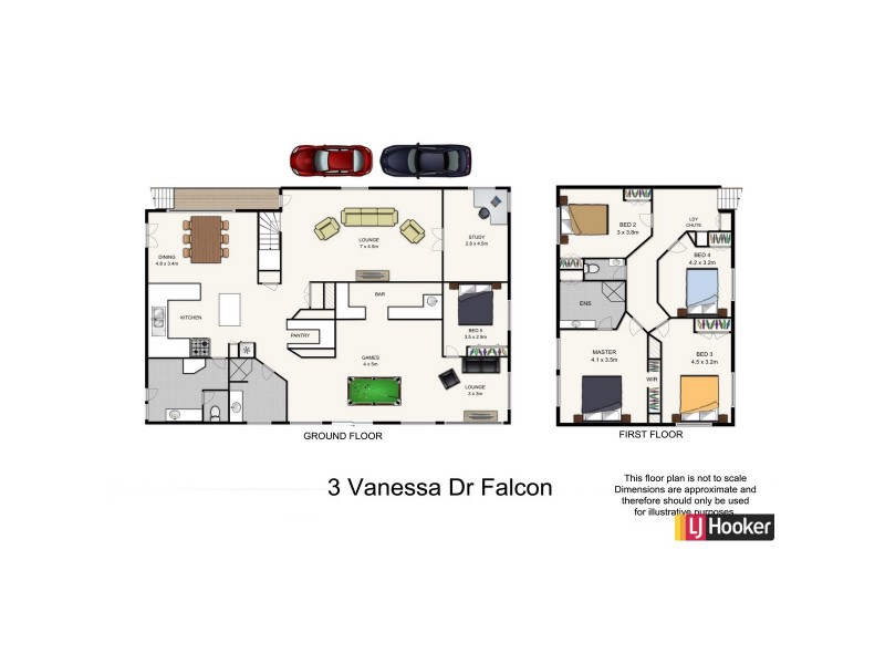 3 Vanessa Road, Falcon WA 6210 Floorplan