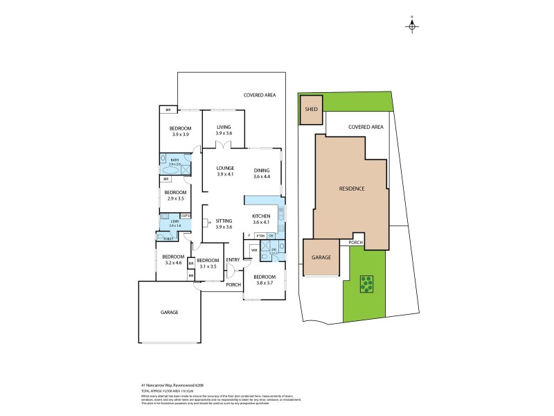 41 Nancarrow Way, Ravenswood WA 6208 Floorplan