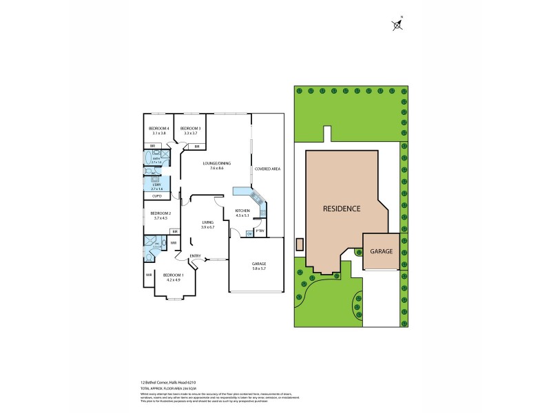 12 Bethel Corner, Halls Head WA 6210 Floorplan