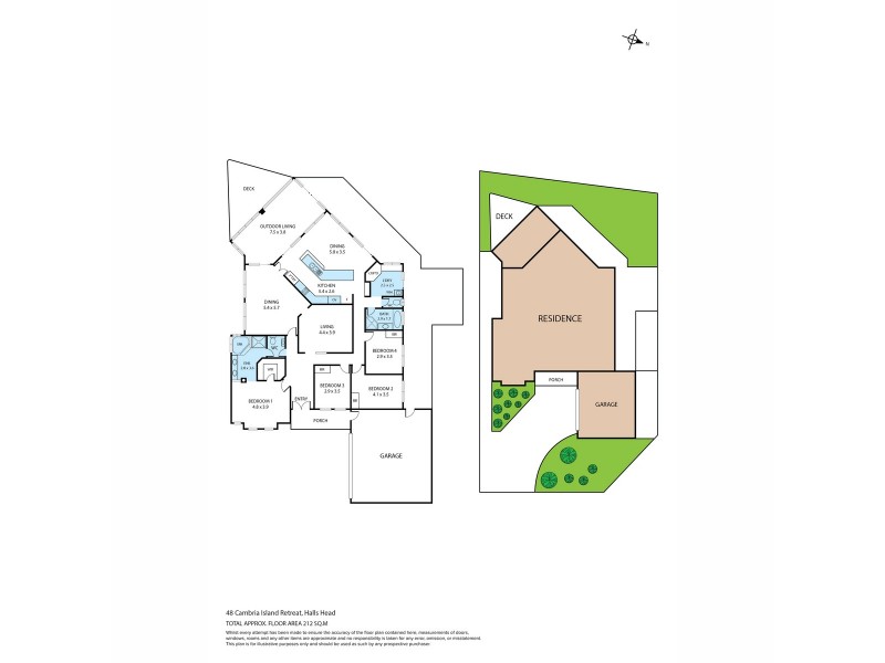 48 Cambria Island Retreat, Halls Head WA 6210 Floorplan