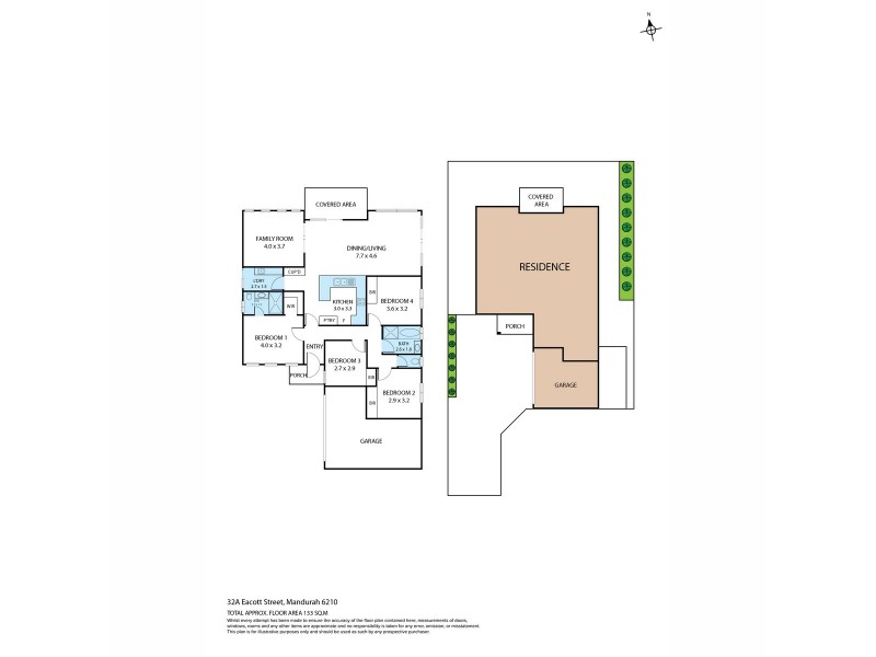 32A Eacott Street, Mandurah WA 6210 Floorplan