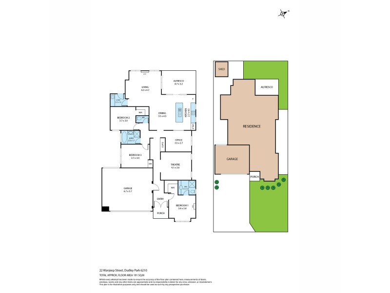 22 Wanjeep Street, Dudley Park WA 6210 Floorplan