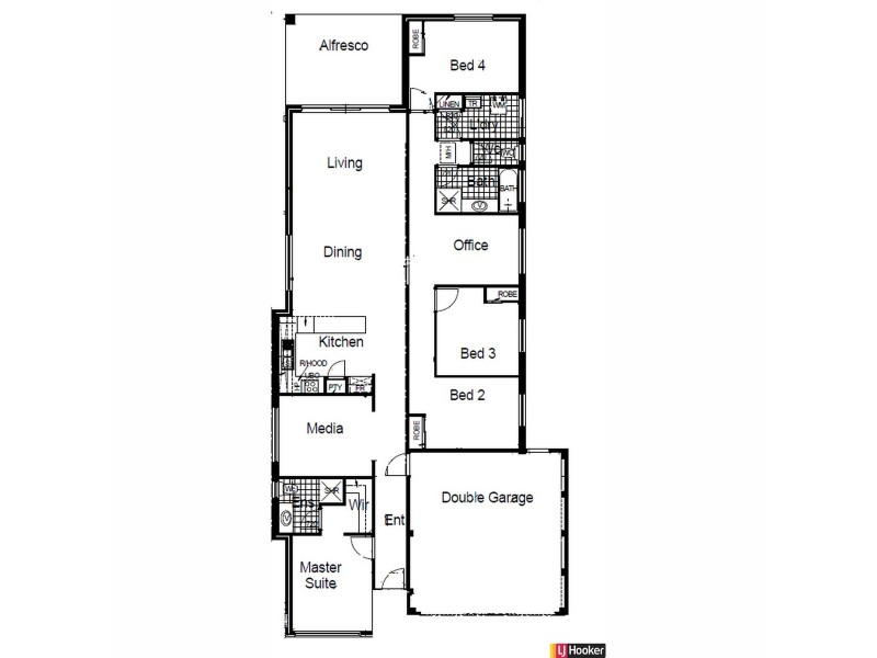 12 Harvey Crescent, South Yunderup WA 6208 Floorplan