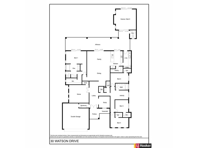30 Watson Avenue, Coodanup WA 6210 Floorplan