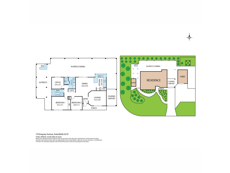 19 Paraguay Avenue, Greenfields WA 6210 Floorplan