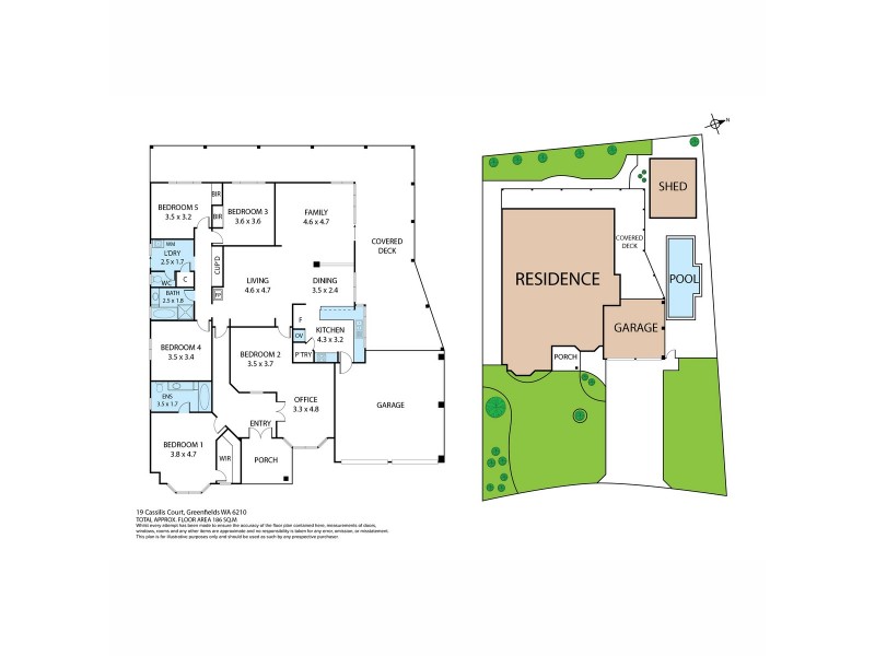 19 Cassilis Court, Greenfields WA 6210 Floorplan