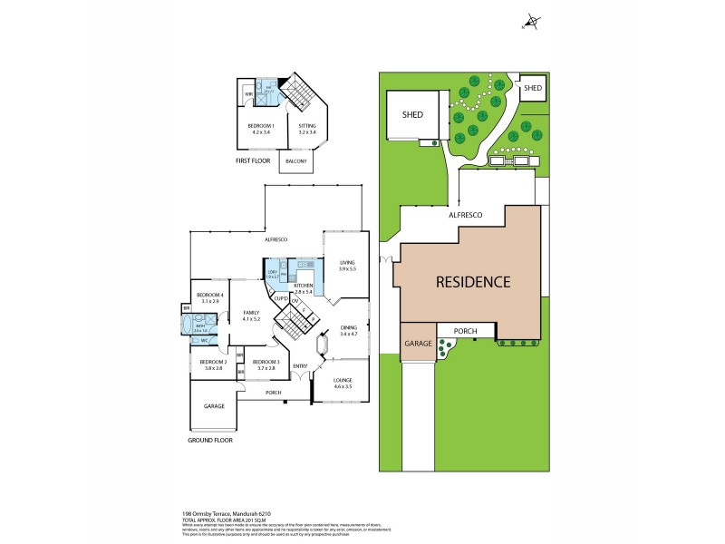 198 Ormsby Terrace, Silver Sands WA 6210 Floorplan