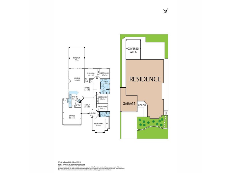 15 Alba Pass, Halls Head WA 6210 Floorplan